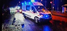 ELAZIĞ'DA AMBULANS İLE OTOMOBİL ÇARPIŞTI: 5 YARALI