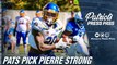 Pierre Strong Jr. DRAFT GRADE | Evan Lazar Patriots Draft Analysis