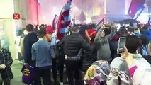 Trabzonspor'un şampiyonluğu İstanbul'da kutlandı