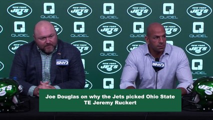 Joe Douglas Explains Why Jets Picked Jeremy Ruckert in 2022 NFL Draft