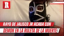 Rayo de Jalisco Jr. tran vencer a Blue Demon Jr 