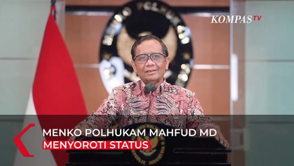 Mahfud MD Komentari Status Rektor ITK Soal Manusia Gurun