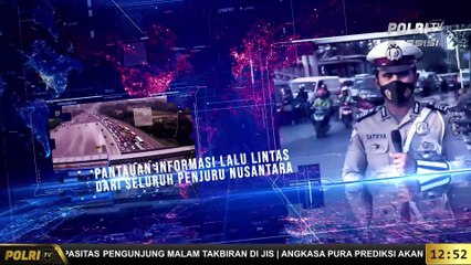 Live Pantauan Arus Mudik di Kawasan Simpang Jomin Ramai Lancar