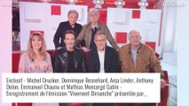 Sophie Tapie radieuse face à Anthony Delon et Dominique Besnehard dans Vivement dimanche