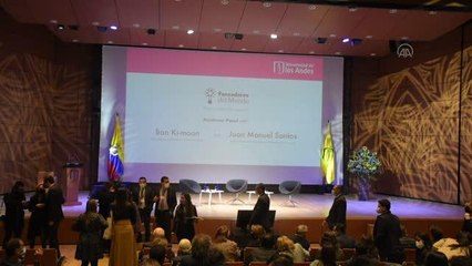 BM Eski Genel Sekreteri Ban Ki-Moon Kolombiya'da