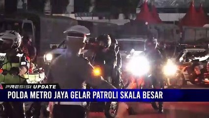 Polda Metro Jaya Gelar Patroli Skala Besar Guna Mengamankan Rumah Warga yang Ditinggal Mudik Lebaran 2022