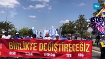 Maltepe miting alanında 1 Mayıs coşkusu