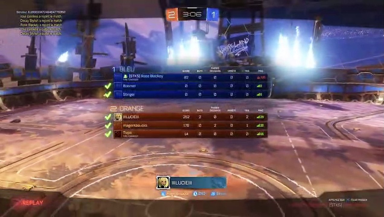 MY FIRST WIN IN ROCKET LEAGUE ( Bronze vs Grand Champion ) THANKS FOR THE 20 SUBSCRIBERS