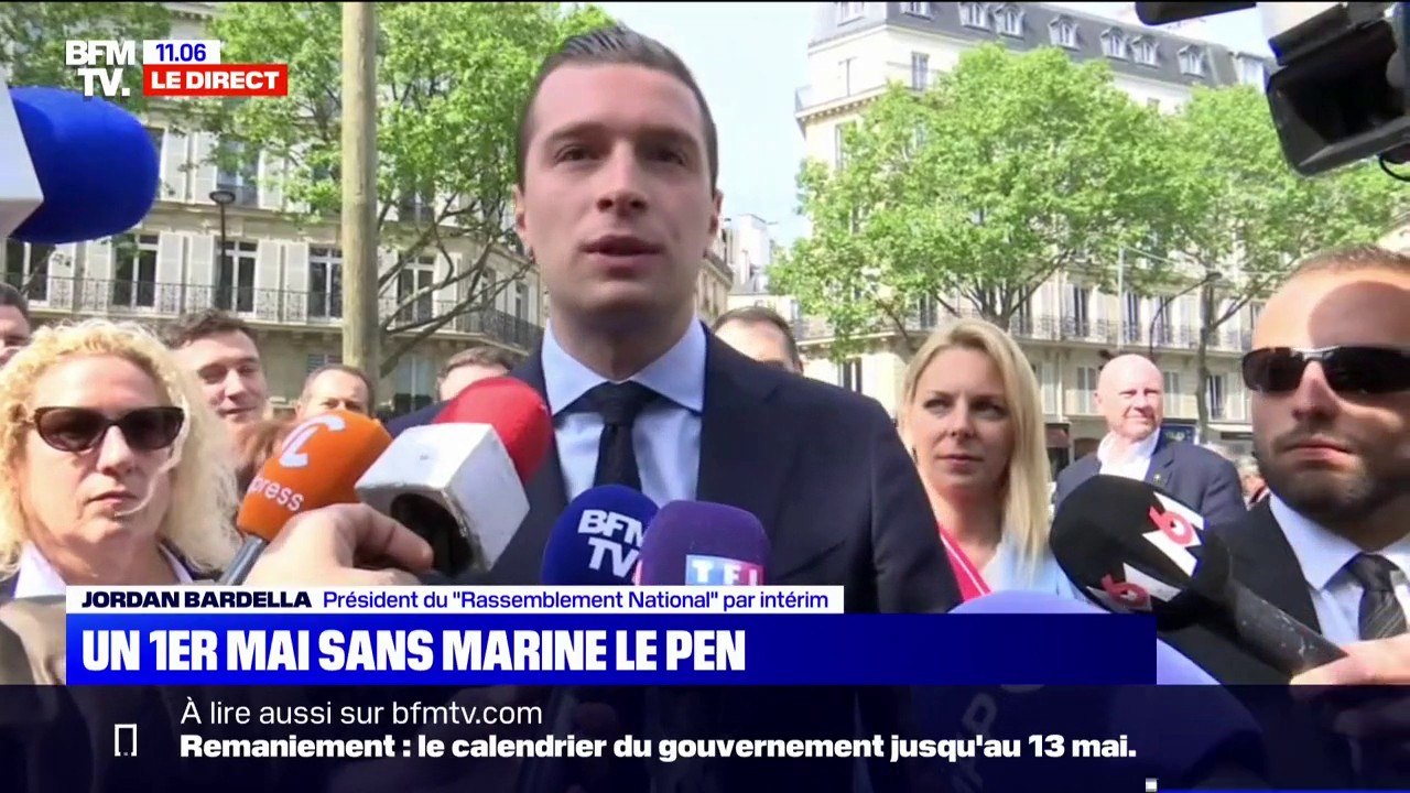 Jordan Bardella sur les législatives: "Il y aura des candidats RN dans toutes les circonscriptions"