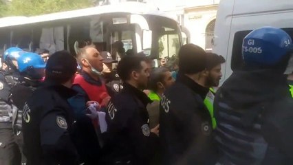 Enerji-Sen Genel Başkanı Süleyman Keskin gözaltına alındı: "Mücella'ya, Can Atalay'a, Tayfun Kahraman'a söz verdik, 'Taksim emanetiniz bizdedir' dedik"