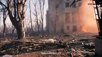 Rus timi pusuya düştü! Sıcak çatışma anları kamerada