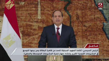 الرئيس السيسي بمناسبة عيد العمال: مقبلون على مرحلة مهمة من العمل والإنتاج للوصول لآفاق جديدة