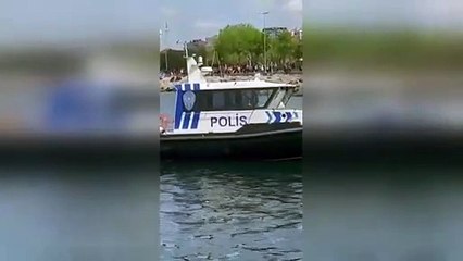 Adalar Belediye Başkanı Gül'ün de içinde olduğu tekne Maltepe'ye yanaştırılmadı