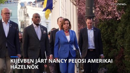 Nancy Pelosi: a hacok legvégéig támogatjuk Ukrajnát