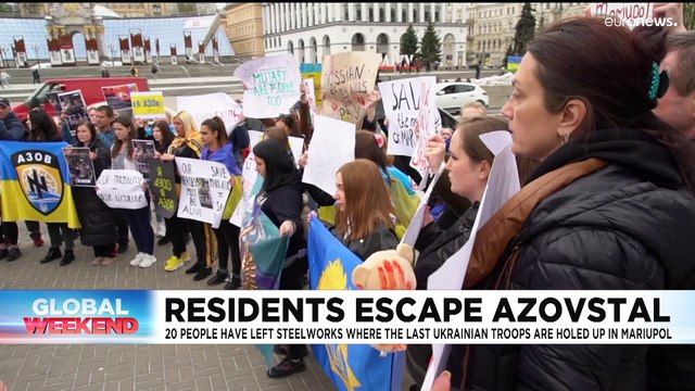 Ukraine war live updates: Civilians reportedly leave steel plant in Mariupol