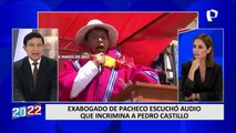 Exabogado de Bruno Pacheco: “En el audio Karelim López mencionó al presidente y al exministro Silva”