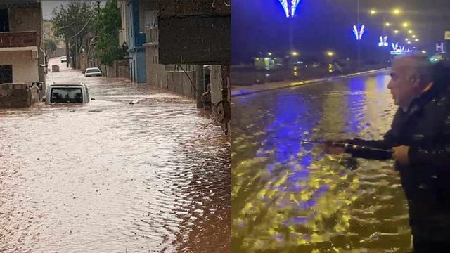 Caddeler denize döndü, milletvekili balığa çıktı!