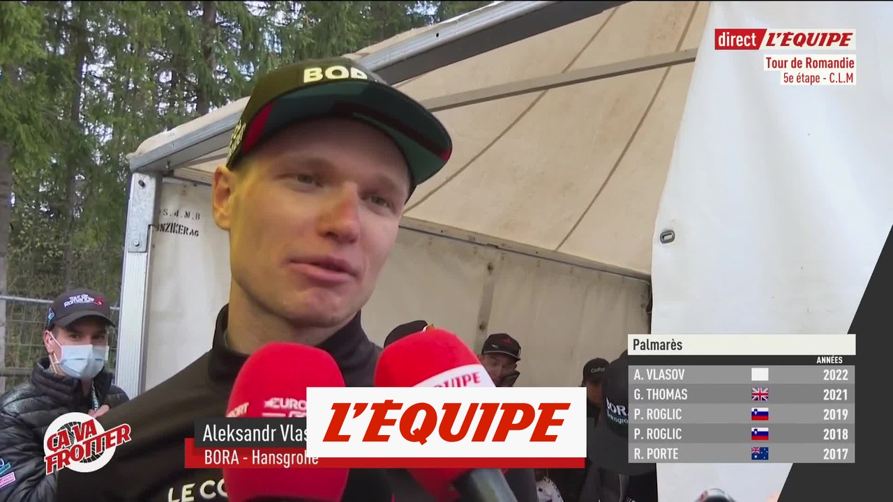 Vlasov : «Toujours très positif de repartir avec une victoire» - Cyclisme - Tour de Romandie