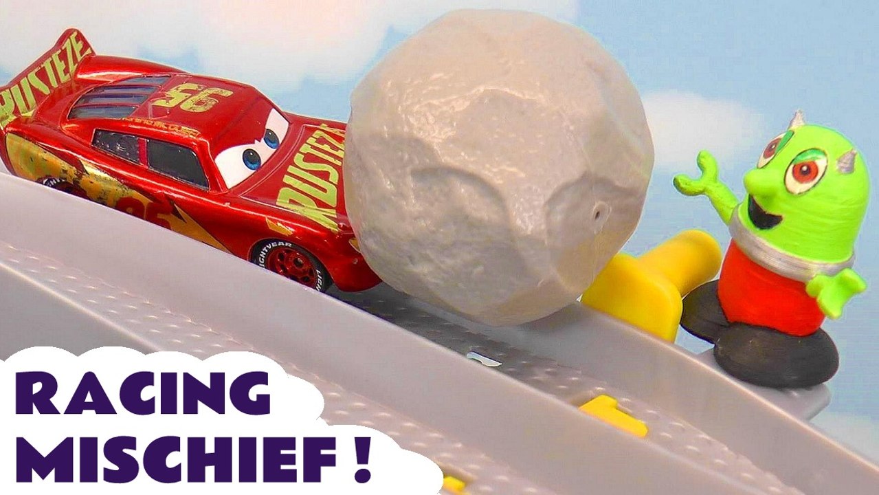 Cars 3 Lightning McQueen in Rascal Funling Mischief Pranks with Pixar ...