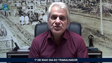 Prefeito Luiz Ernesto de Giacometti parabeniza todos os trabalhadores neste dia 1°