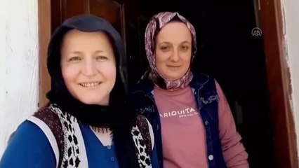 Ev hanımının yaptığı ev baklavalarına bayram öncesi yoğun talep