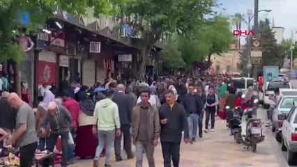 ŞANLIURFA'DA, BAYRAM ALIŞVERİŞİ YOĞUNLUĞU