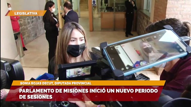 Sonia Rojas Decut, diputada provincial - Parlamento de Misiones inició un nuevo periodo de sesiones