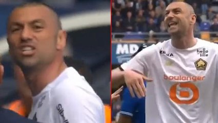 Burak Yılmaz'ın sinirden gözü döndü! Sahada küfretmediği kimse kalmadı