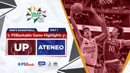 UP vs. Ateneo Round 2 highlights | UAAP Season 84 Men's Basketball