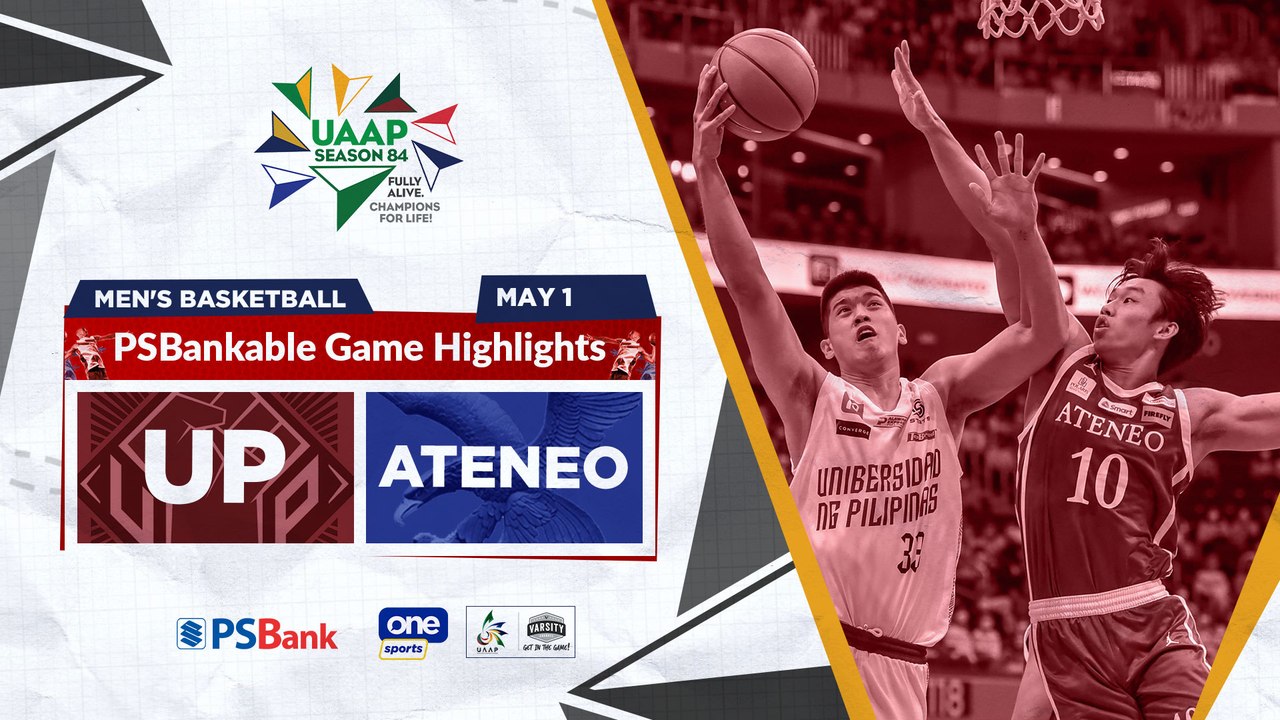 UP vs. Ateneo Round 2 highlights | UAAP Season 84 Men's Basketball