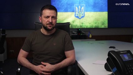 El presidente de Ucrania Volodímir Zelenski vuelve a pedir un embargo total al petróleo ruso