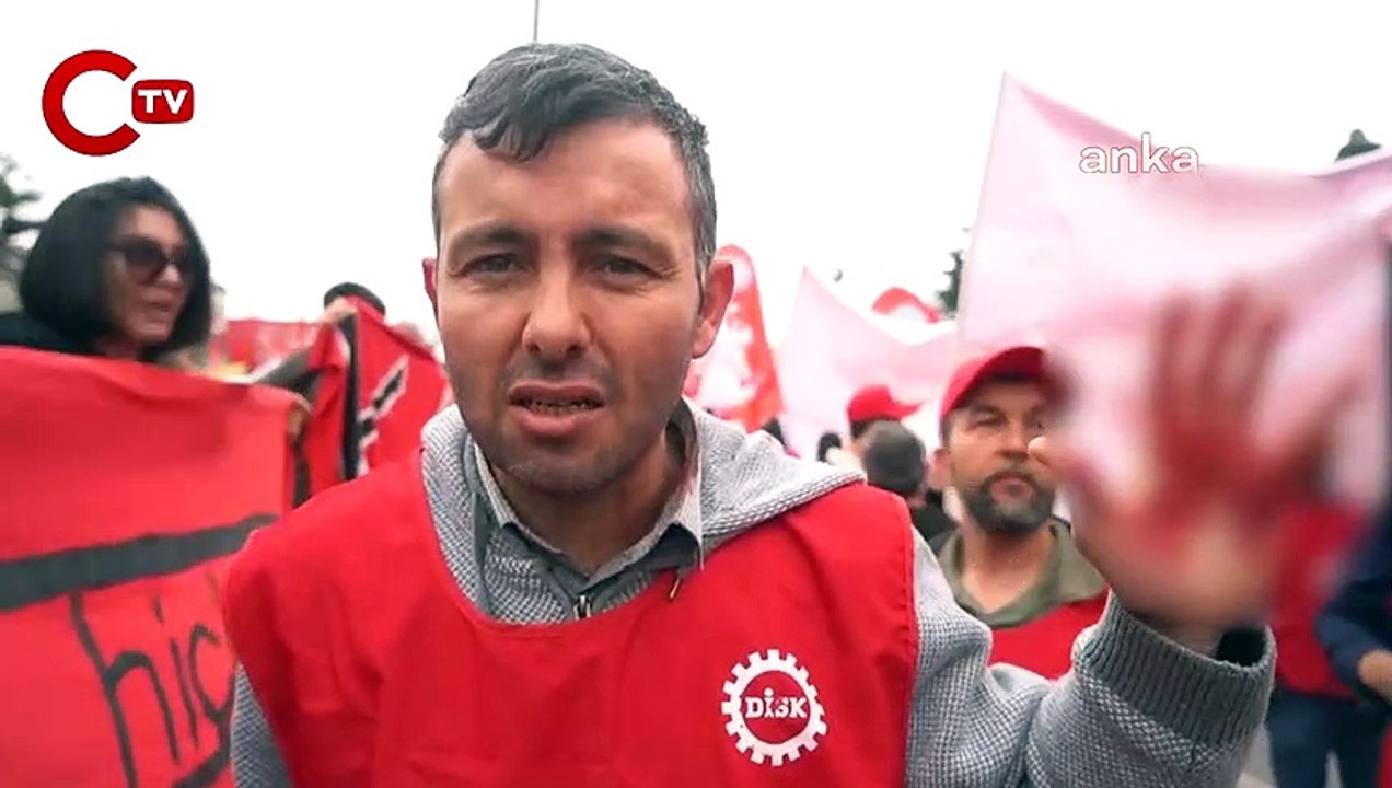 Ankara'da 1 Mayıs kutlamasında arbede: 'Telsizlerle vurup kafamızı yardılar'