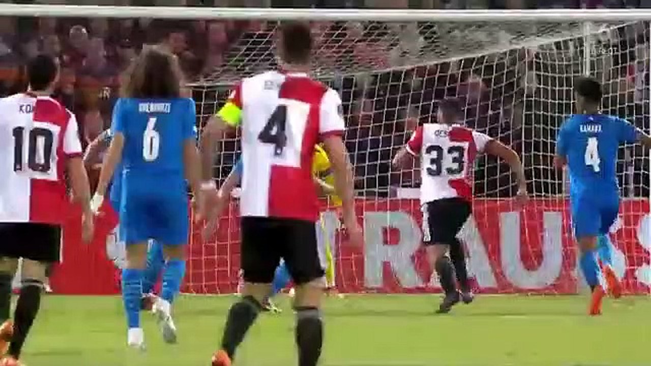 Feyenoord 3-2 Olympique Marseille Match Highlig...