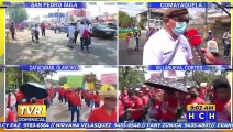 ¡Entre La Risa y El Llanto! Millares de trabajadores se movilizan este 1 de mayo en la capital hondureña
