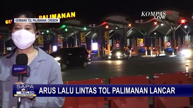 Sehari Jelang Lebaran, Kepadatan Kendaraan di Tol Palimanan Turun Drastis