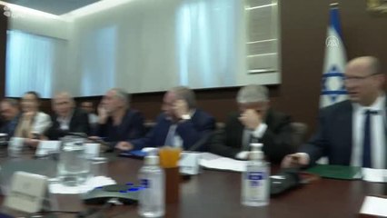 İsrail Başbakanı Bennett, kabine toplantısı sonrası açıklama yaptı