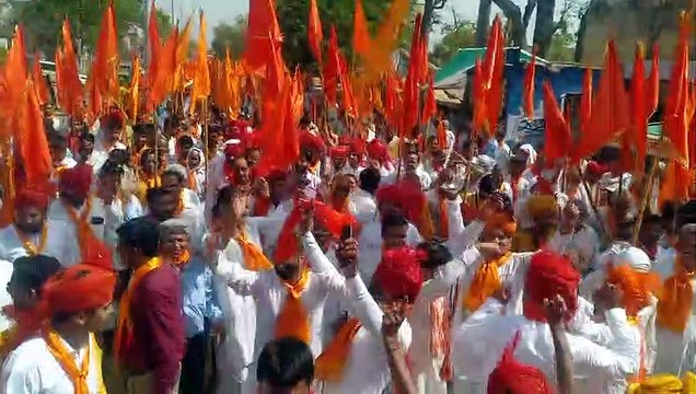 दौसा. भगवान परशुराम की शोभायात्रा में उमड़ा श्रद्धा का सैलाब