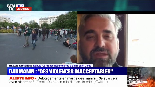 Violences en marge du défilé du 1er-Mai: Alexis Corbière dénonce une volonté de laisser faire