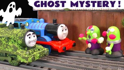 Thomas and Friends Tot Train Ghost Mystery Cartoon For Kids and Children with Tom Moss