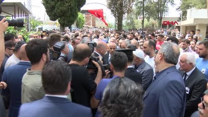 BAKANLAR CENAZE TÖRENİNE KATILDI