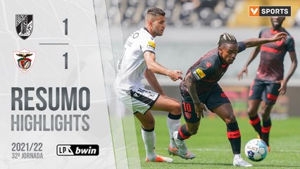 Highlights: Vitória SC 1-1 Santa Clara (Liga 21/22 #32)