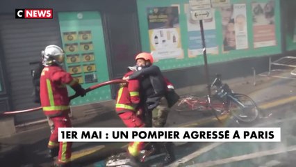 Manifestation du 1er mai : un pompier agressé par une manifestante à Paris