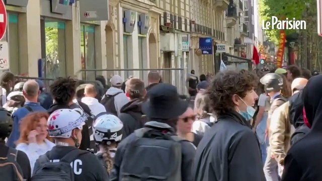 McDonald's saccagé, pompier agressé... De violents heurts en marge du défilé du 1er mai