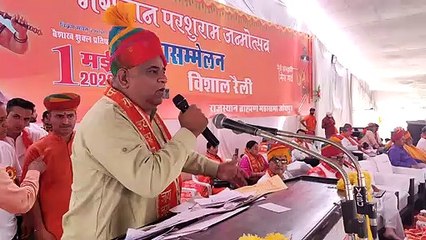 महासम्मेलन व महारैली में उमड़ा ब्राह्मण समाज