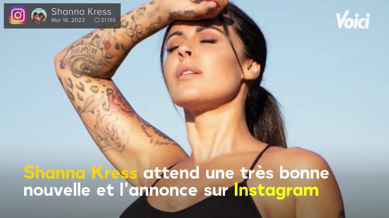 Voici - Shanna Kress enceinte : la compagne de Jonathan Matijas attend des jumeaux !