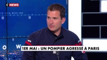 Éric Brocardi sur l'agression d'un sapeur-pompier à Paris durant la manifestation du 1er mai : «Il y a de la colère»