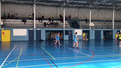 Belle ambiance a J/M Le Bris lors de la rencontre U15 féminine  HBCD / entente Aulne Porzay !