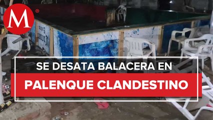 Palenque clandestino en Guerrero deja 2 muertos