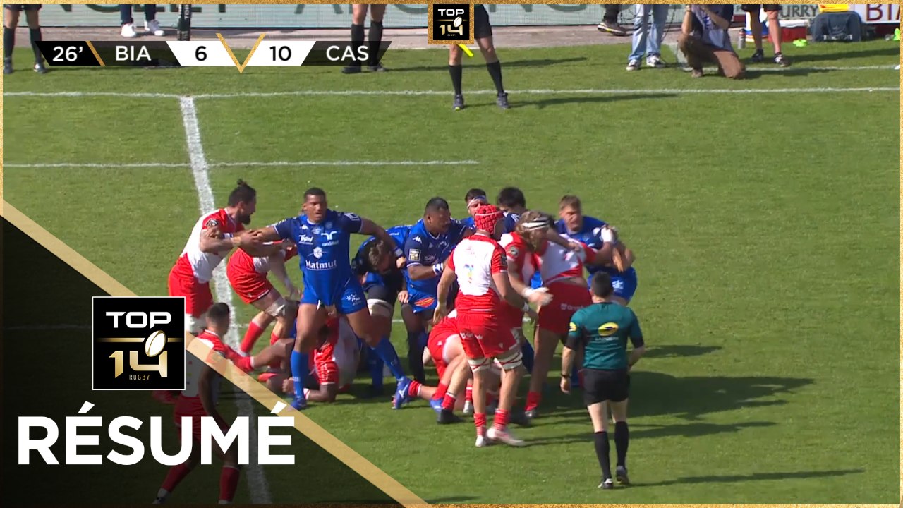 TOP 14 - Résumé Biarritz Olympique PB-Castres Olympique: 13-48 - J24 - 2021-2022