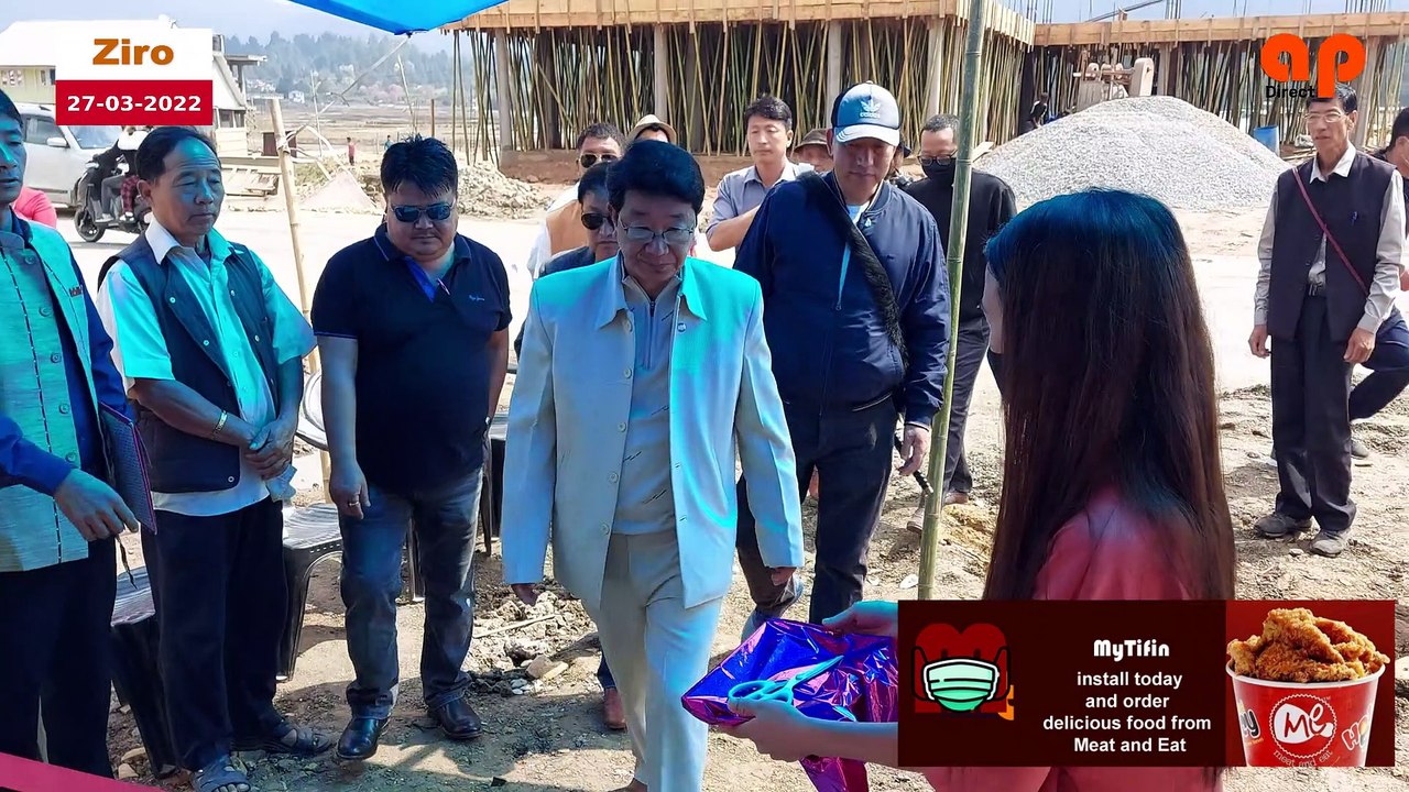 Passenger Waiting Shed dedicated to public by Rotary Club of Sunrise Arunachal